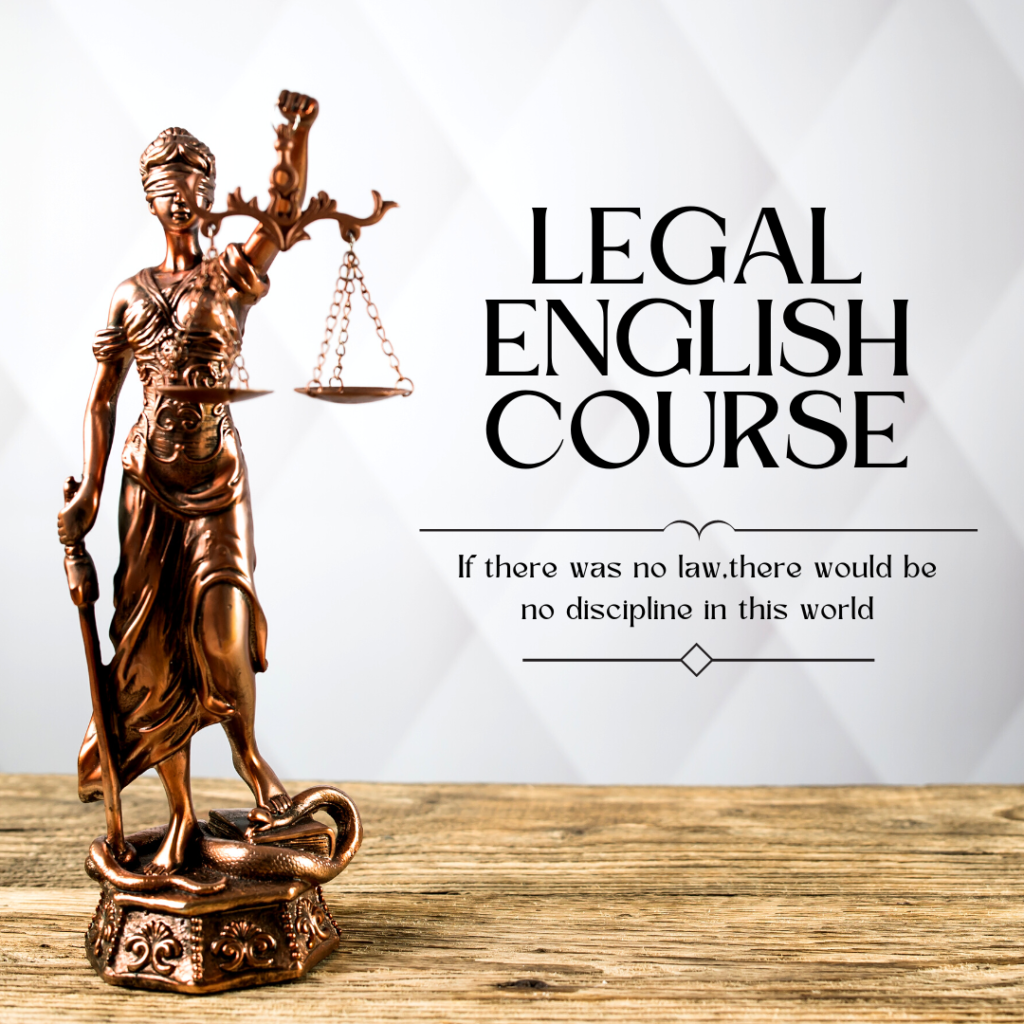 KURS LEGAL ENGLISH